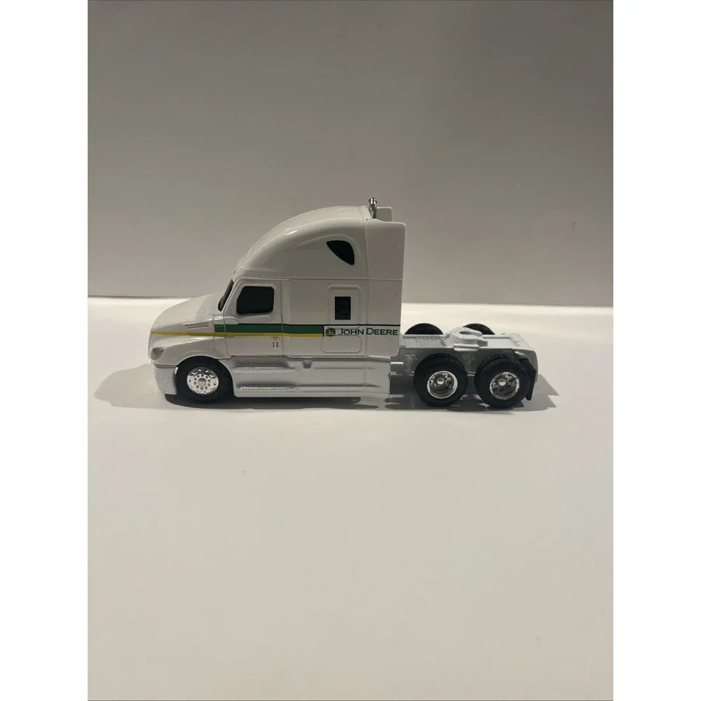ERTL John Deere Semi Truck W/ Trailer Die Cast Farm And Opening Trailer Doors